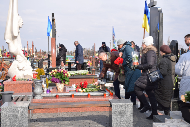 В Шепетівці вшанували пам'ять загиблих учасників Революції Гідності