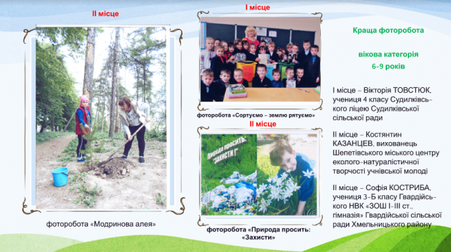 Шепетівчани стали призерами обласного конкурсу «Природа України очима дітей Хмельниччини»