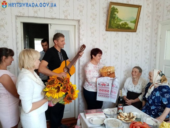 Жителька смт Грицева відзначила 90-річний ювілей